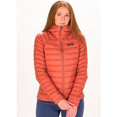 Patagonia Dame Dun Sweater Hoody - Rød