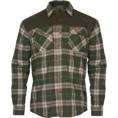 Winddicht Hemden Pinewood Douglas Shirt - D.Green/Red