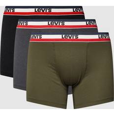 Briefs - Green Men's Underwear Levi's Pack of Hipsters in Organic Cotton