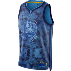 Vêtements de supporter Nike NBA Stephen Curry Golden State Warriors Dri FIT Select Series Jersey Blue