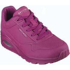 Skechers Plata Zapatillas Skechers Zapatillas Mujer Magenta Durabuck Mesh