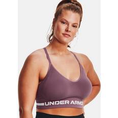 Under Armour Seamless Low Long Bra - Purple