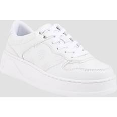 Guess womens white trainers Guess Women's Cleva Logo Low-Top Sneakers