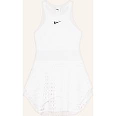 Hvid - Træningstøj Kjoler Nike Court Dri-FIT Slam-tenniskjole til kvinder hvid