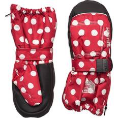 Hestra Baby Zip Long Mitt Red Print Red Print