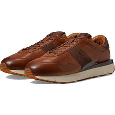 Polo Ralph Lauren Men Sneakers Polo Ralph Lauren Train Leather Sneaker Tan