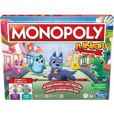 Monopoly junior Hasbro Gaming Monopoly Junior 2 spil i 1