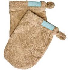 Najell Beige Pleje & Badning Najell 2 Pack Washcloths Beach Beige Vaskeklude hos Magasin 0008