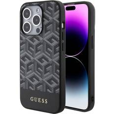 Guess Mobiltilbehør Guess iPhone 15 Pro Cover G Cube MagSafe Sort