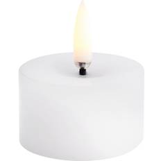 Uyuni Melted White Ø5 x 2.8 cm LED Candle