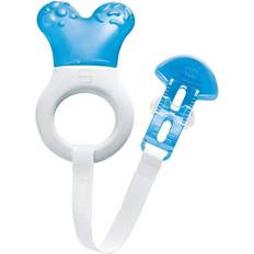 Mam mini cooler teether and clip, blue