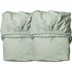 Vihreä Lakanat Leander Sheet for Junior Bed 2-Pack Sage