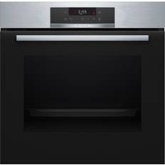 Bosch Innbyggingsovner Stekeovner Bosch Oven HBA172BS0S Electric, Pyrolysis Rustfritt stål