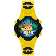 Peers Hardy Pokemon Character Print and Digital Flashing Watch, Multi