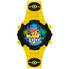 Pokemon Digital Kvartsklocka Med Silikonrem POK4128