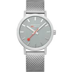 Mondaine Wrist Watches Mondaine Classic 40mm Gray SS