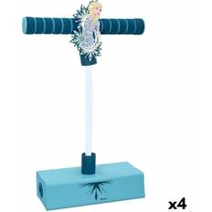 Pogo Sticks 4 Unités de bâton sauteur Frozen 3D Bleu Enfant