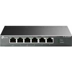 Interruptores TP-Link TL-SG1006PP 3xPoE+ 1xPoE++