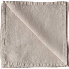 Tell Me More Washed linen Stoffserviette Grau (45x45cm)