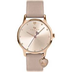 Cobweb Pink Heart Leather