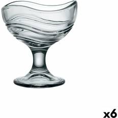 Glas Keukencontainers Bormioli Rocco Set Van 6x Stuks IJS Sorbet Coupes 300 ml