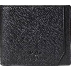 Polo Ralph Lauren Lompakot ja Avaimenperät Polo Ralph Lauren Pebble Leather Wallet - Musta