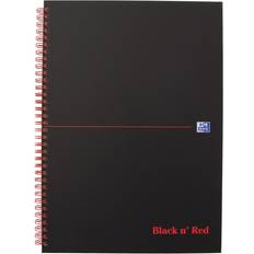 Oxford Black n Red A4 Wirebound Hard Cover