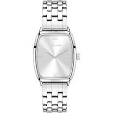 Tamaris Damer analog kvartsklocka med rostfritt armband TT-0087-MQ, silver
