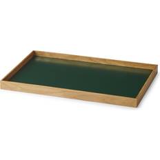 Gejst Frame Tray Oak/Green Serveringsbakke