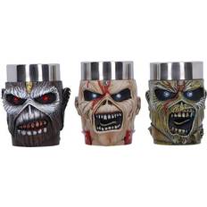 Iron Maiden Eddie Shotglass 3-Pack Snapseglas
