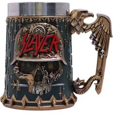 Multicolor Vasos de cerveza Nemesis Now Jarra de Slayer - Skull Para Multicolor - Standard Vaso de cerveza