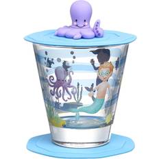 Bambini Aventura Flerfarvet Glas Kegle 215 ml 90 mm