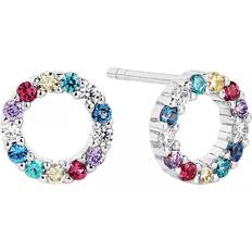 Sif Jakobs Biella Uno Piccolo Earrings - Silver/Multicolour