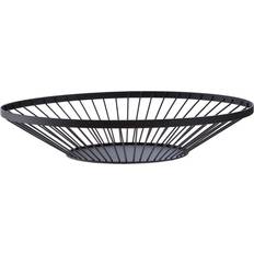 Cestini del pane Premier Housewares Flat Fruit Basket - Black Cestino del pane