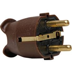 Bruin Stopcontacten Kopp German Mains Plug 16A Brown 250 V