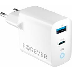 Batterier & Opladere Forever TC-06-20AC PD QC 20W