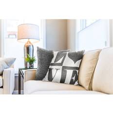 New Edge Blinds Amor Cushion Cover Black