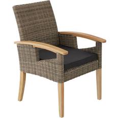 Pink Garden Chairs tectake Garden chair Rosarno Lounge Chair