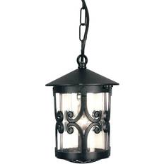 IP23 Ceiling Lamps Loops Chain Lantern Black Pendant Lamp 15cm