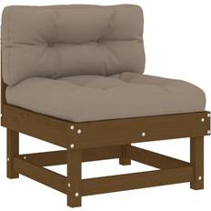 vidaXL Midtermodul hynder massivt fyrretræ Modulsofa