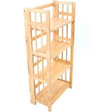 Premier Housewares Rubberwood Racking Shelving System