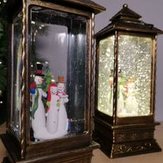Lanterns SnowTime High Trio Scene Lantern