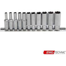 Long socket set BGS Technic Long Head Socket Wrench