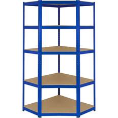 MonsterShop Heavy Duty Metal Corner Racking Garage Shelving System