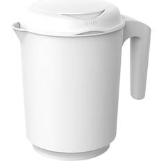 Günstig Windeleimer Rotho Mixbecher Fresh 1,5 L weiß 13,2 x 18,5 x 19,2 cm L x B x H