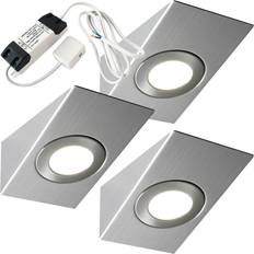 Loops BRUSHED NICKEL Surface Kitchen & Driver Kit Bench Lighting