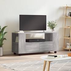 Møbler vidaXL 102 x 34.5 x 43 cm Grå Sonoma-Eg TV-bord