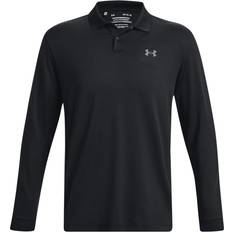 Under Armour Polo Shirts Under Armour Perf LS Polo Sn34 Black