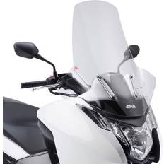 Supports pour Appareils Mobiles Givi Bulle moto Honda Integra 700 (2012 À 2013) 750 (2016 À 2020) Blanc