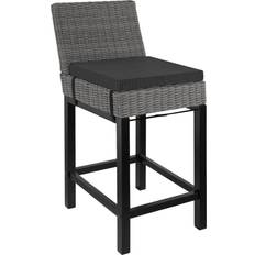 Rotin Chaises de Jardin tectake Tabouret De Bar En Rotin Latina